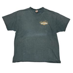 Vintage Harley Davidson T-Shirt Men's XL Black Gary Bang Atascadero 2012